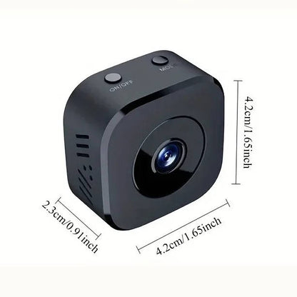 Wireless Mini 4K Wi-Fi Indoor Security Camera With Night Vision Motion Detection, Two Way Audio