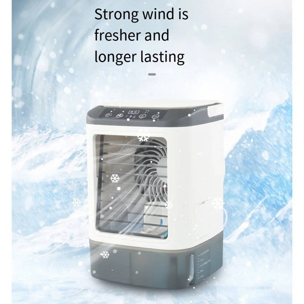 Portable AC Air Conditioner, Evaporative Cooler with Rapid Cooling and 3 Speed