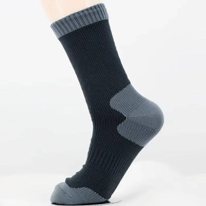 Waterproof Socks, Breathable Hiking Wading Outdoor Crew Socks, Warm Unisex