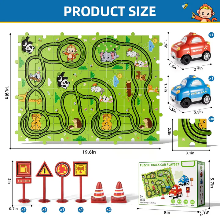 Colorful Learning Puzzle for Kids