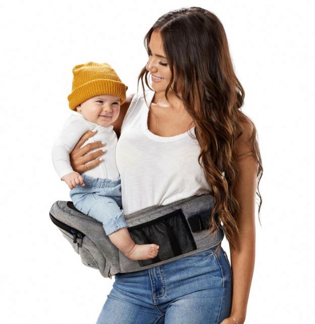 Original Hip Seat Baby Carrier, Lightweight Toddler Carrier with Storage for Babies Up to 45 lbs