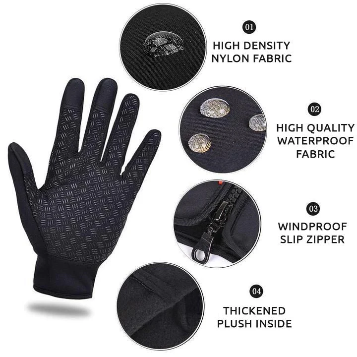Thermal Gloves Warming, Cycling, Bike, Ski Gloves