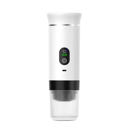 Portable Mini Coffee Machine for Car, Home, Camping, Espresso,Nespresso, Ground Coffee