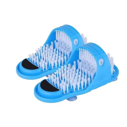 Glide Scrubber Massager Slipper, Shower Foot Brush & Dead Skin Remover