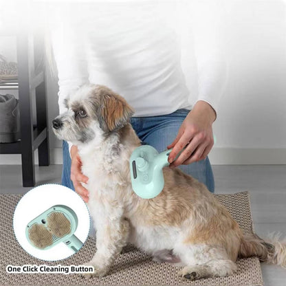 Self Cleaning Dog & Cat Hair Steam Brush