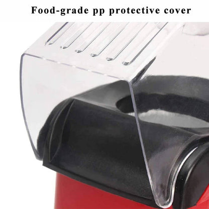 Electric Hot Air Popcorn Maker 1200W Fast Heating Corn Popper for Movie Night & Healthy No Oil Snack