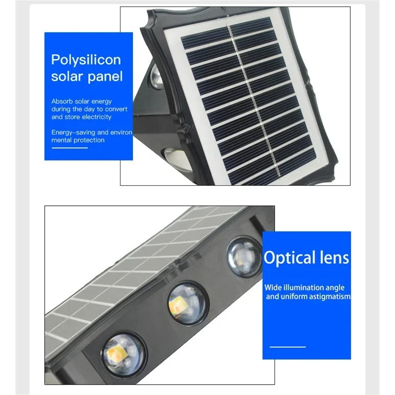 Outdoor Solar Wall Lighting Waterproof with Sensor