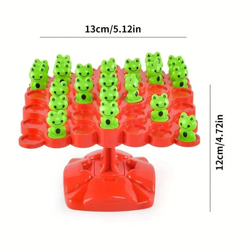 Balance Frog Counting Game with Number Cube and Penalty Card