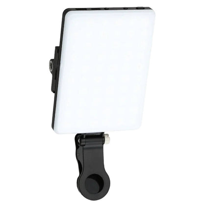 Video Conference Fill Light, Portable Selfie Ring Light, 3 Light Modes for Phone, iPhone, Webcam & Laptop