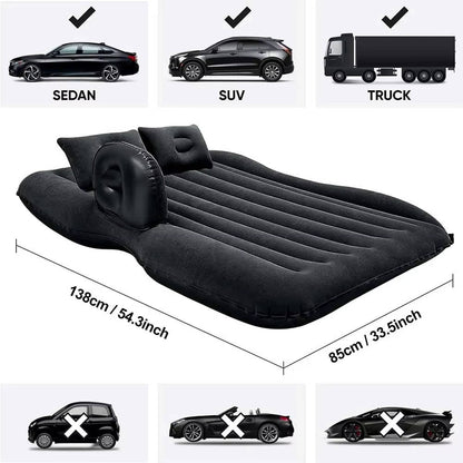 Portable Air Mattress for Car Backseat, Suitable for SUV Truck & RV