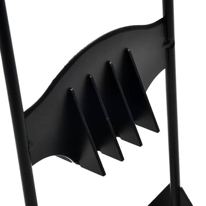 Cast Iron Firewood Splitter with Fixed Wedge and Reinforced Base