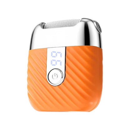 Professional Electric Foot Scrubber & Callus Remover, USB Rechargeable Foot File with 3 Grinding Heads, LED Light & Dual Speed