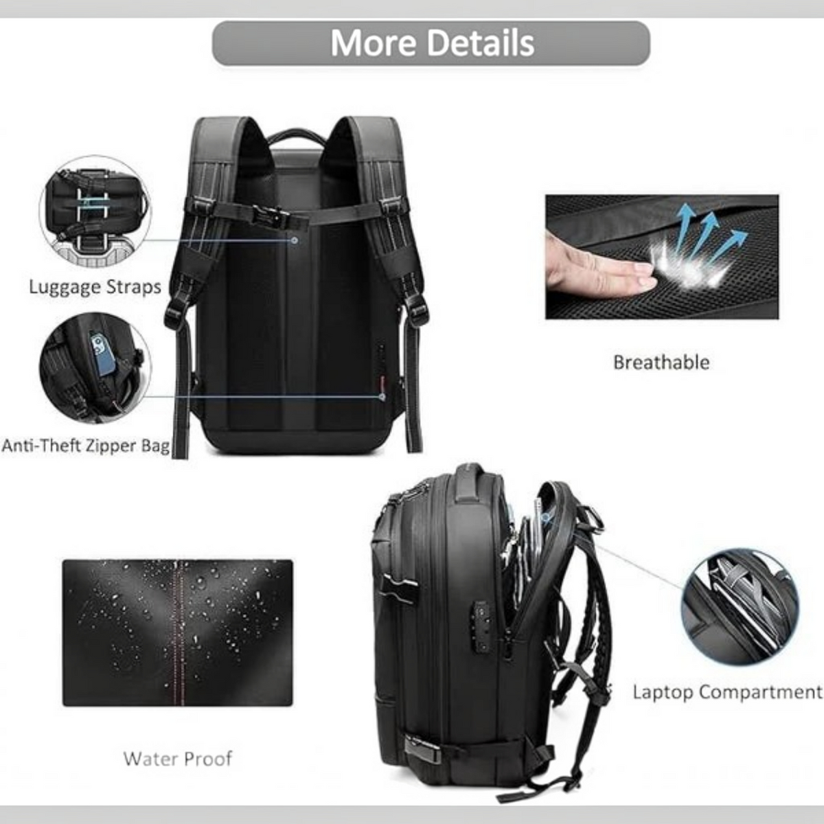 Vacuum Compression Backpack
