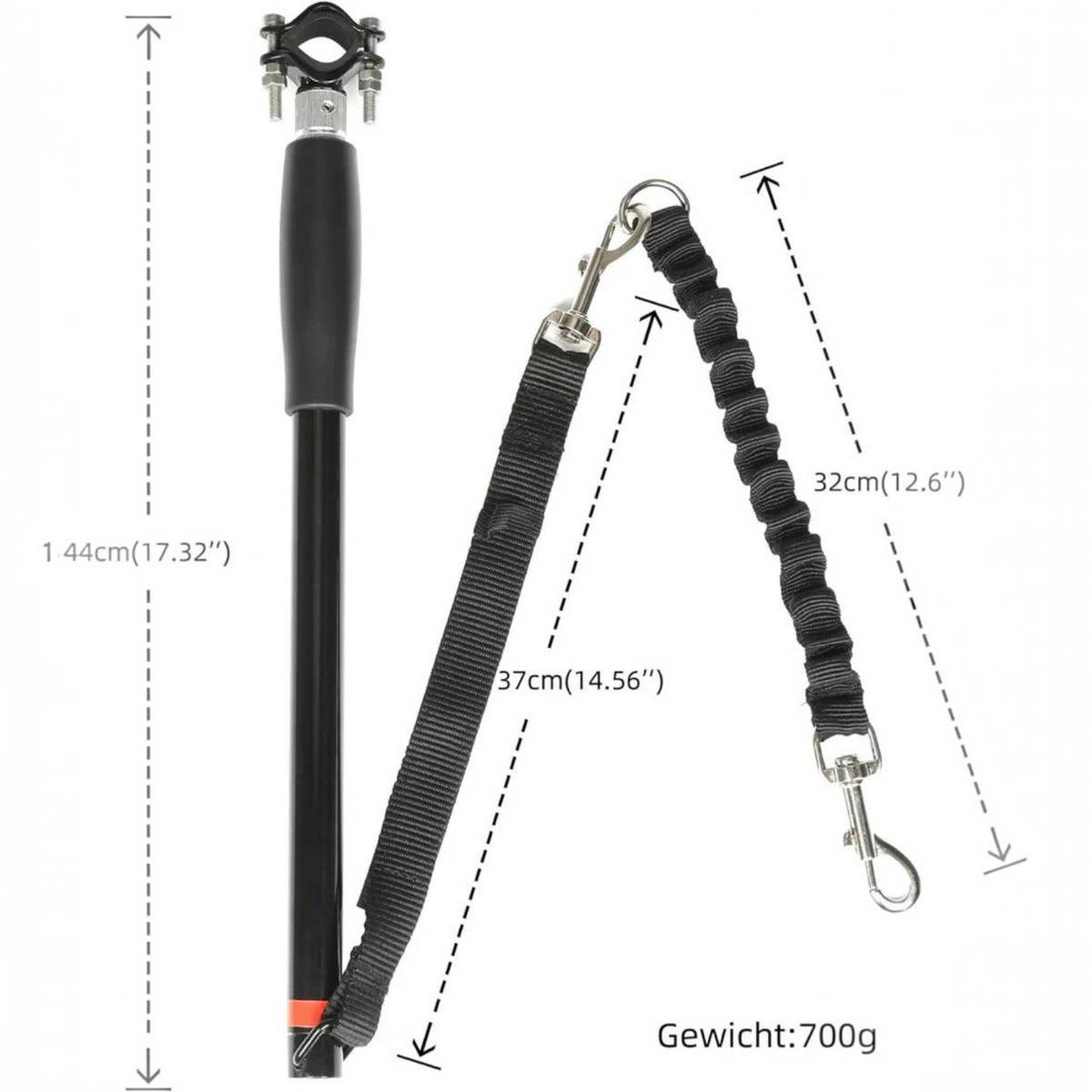 Bike Dog Tow Leash