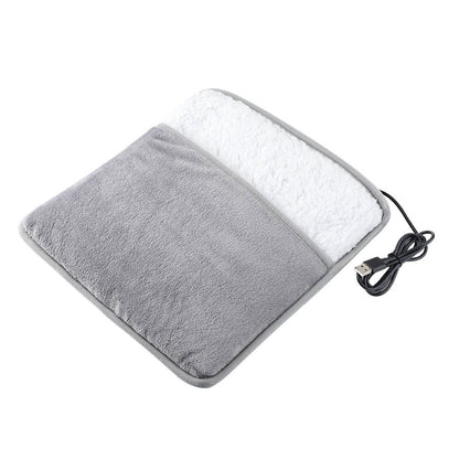Electric Heated Foot Warmer, Soft Foot Heating Pad for Cozy Warmth at Home