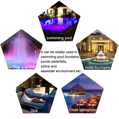 15W LED Stainless Steel Wall-Mounted Pool Light