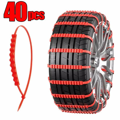 Wheel Tire Snow Chains for Car Truck Anti Skid Emergency