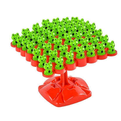 Balance Frog Counting Game with Number Cube and Penalty Card