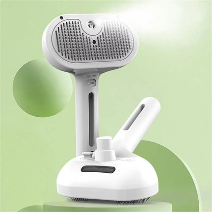 Self Cleaning Dog & Cat Hair Steam Brush