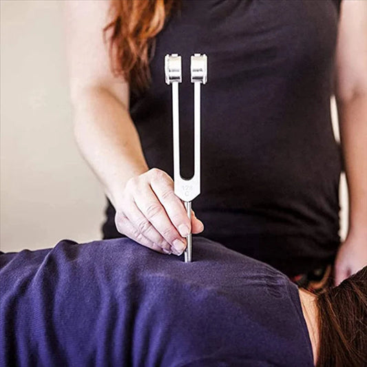 Weighted Tuning Fork 128 Hz with Aluminum Alloy Construction and Sustained Tone
