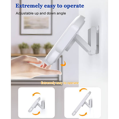 Waterproof Shower Phone Holder with 480° Rotation, Wall Mounted Bathroom Case for Iphone 15 14 13 12 11 Pro Max & Android Up to 6.8"