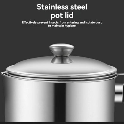 Modern Kitchen Oil Dispenser, Stainless Steel Oil Pot with Filter Tray and Lid, Bacon Grease Container for Cooking Oil Storage
