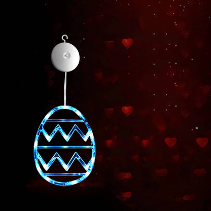 LED Light Up Easter Eggs String Lights, Colorful Decorative Easter Egg Lights for Home Party Decor