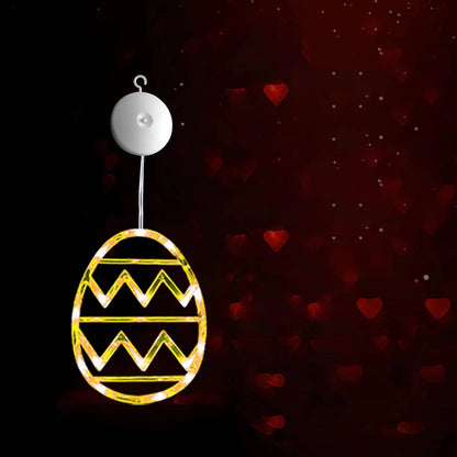 LED Light Up Easter Eggs String Lights, Colorful Decorative Easter Egg Lights for Home Party Decor