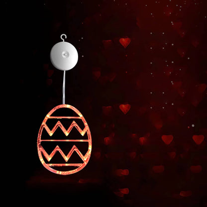 LED Light Up Easter Eggs String Lights, Colorful Decorative Easter Egg Lights for Home Party Decor