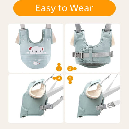 Baby Walking Harness, Adjustable Toddler Walker Assistant Belt with Detachable Crotch for 9 to 24 Months