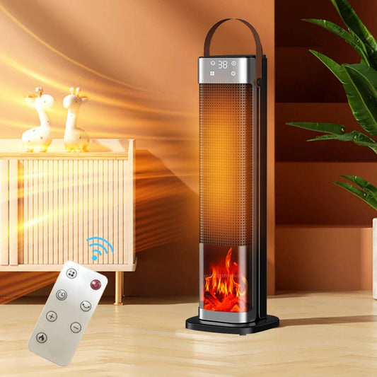 2000W Electric Space Heater For Large Room With Remote Control