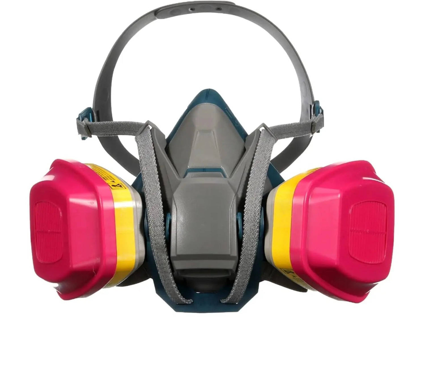 Multi-Purpose Reusable Respirator Mask with Quick Latch, NIOSH 60923 OV/AG/P100 Cartridge, Size Medium