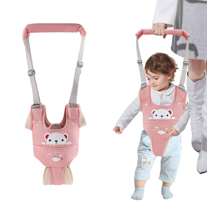 Baby Walking Harness, Adjustable Toddler Walker Assistant Belt with Detachable Crotch for 9 to 24 Months