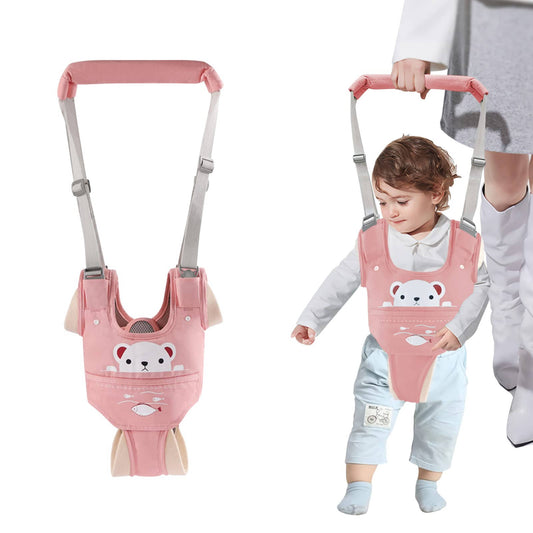 Baby Walking Harness, Adjustable Toddler Walker Assistant Belt with Detachable Crotch Support for 9 to 24 Months