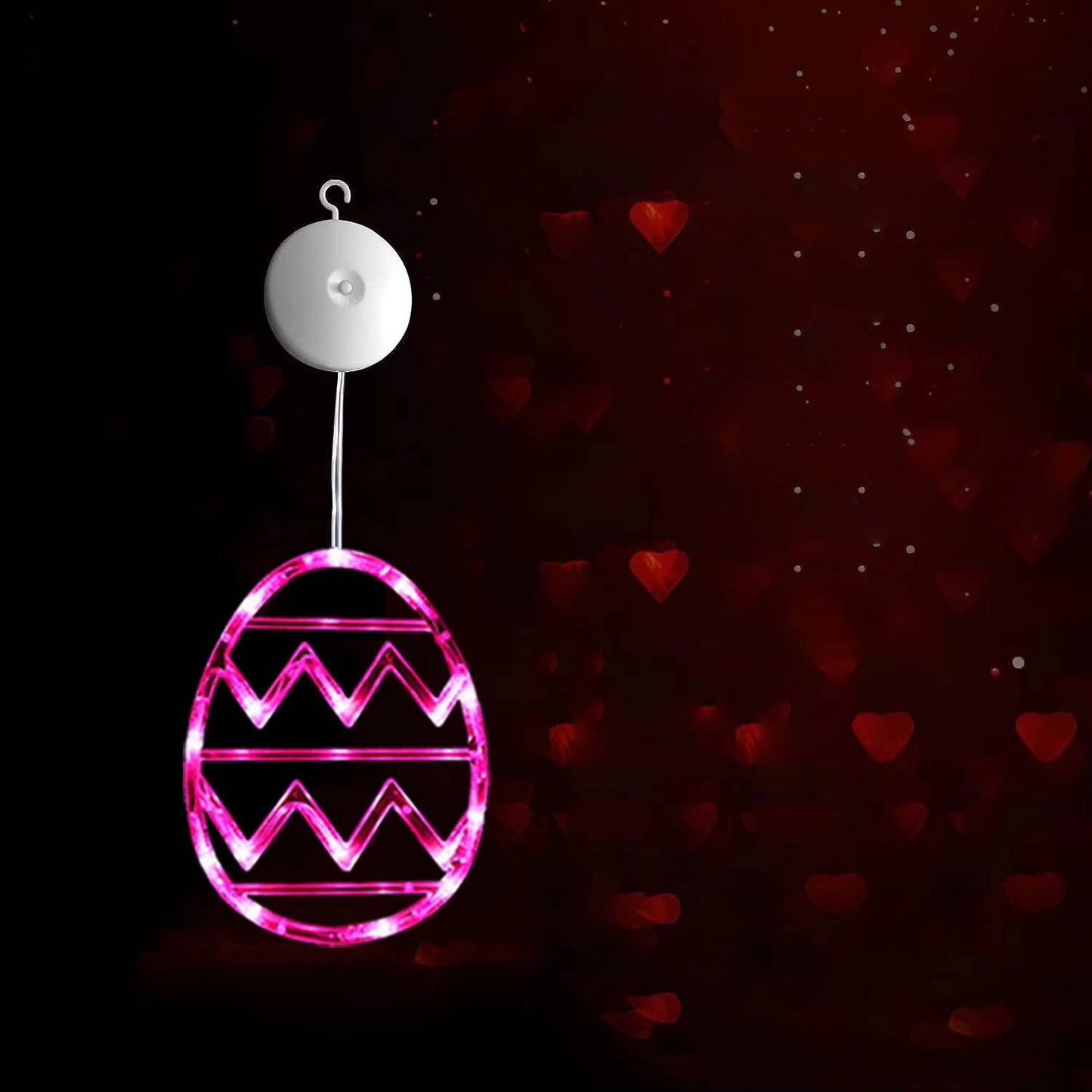 LED Light Up Easter Eggs String Lights, Colorful Decorative Easter Egg Lights for Home Party Decor