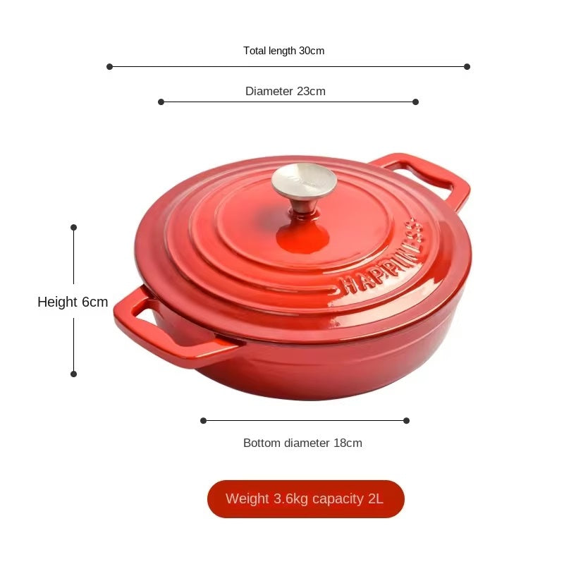 Enameled Cast Iron Dutch Oven