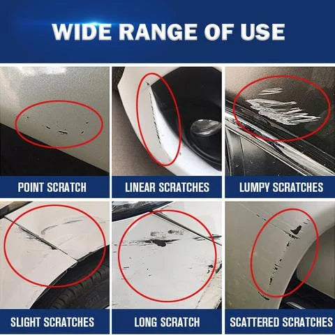 Automotive Paint Repair Compound with Applicator Pad for Light Scratches