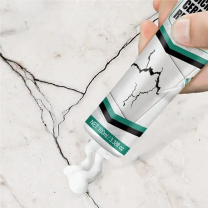 Tile Repair Paste with Spatula and Sandpaper, 100ml Tube