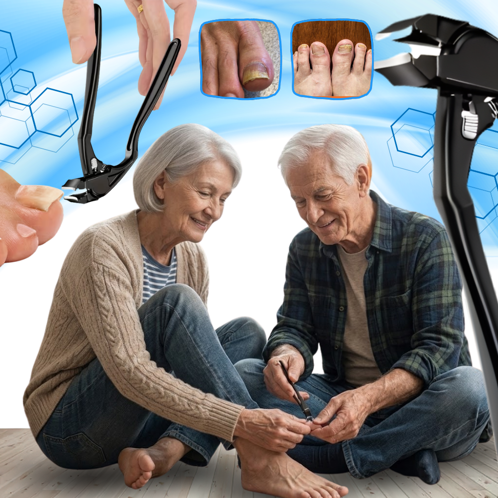 Easy Reach Long Handle Nail Catcher Clipper - Ozerty