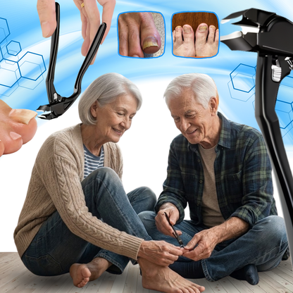 Easy Reach Long Handle Nail Catcher Clipper - Ozerty