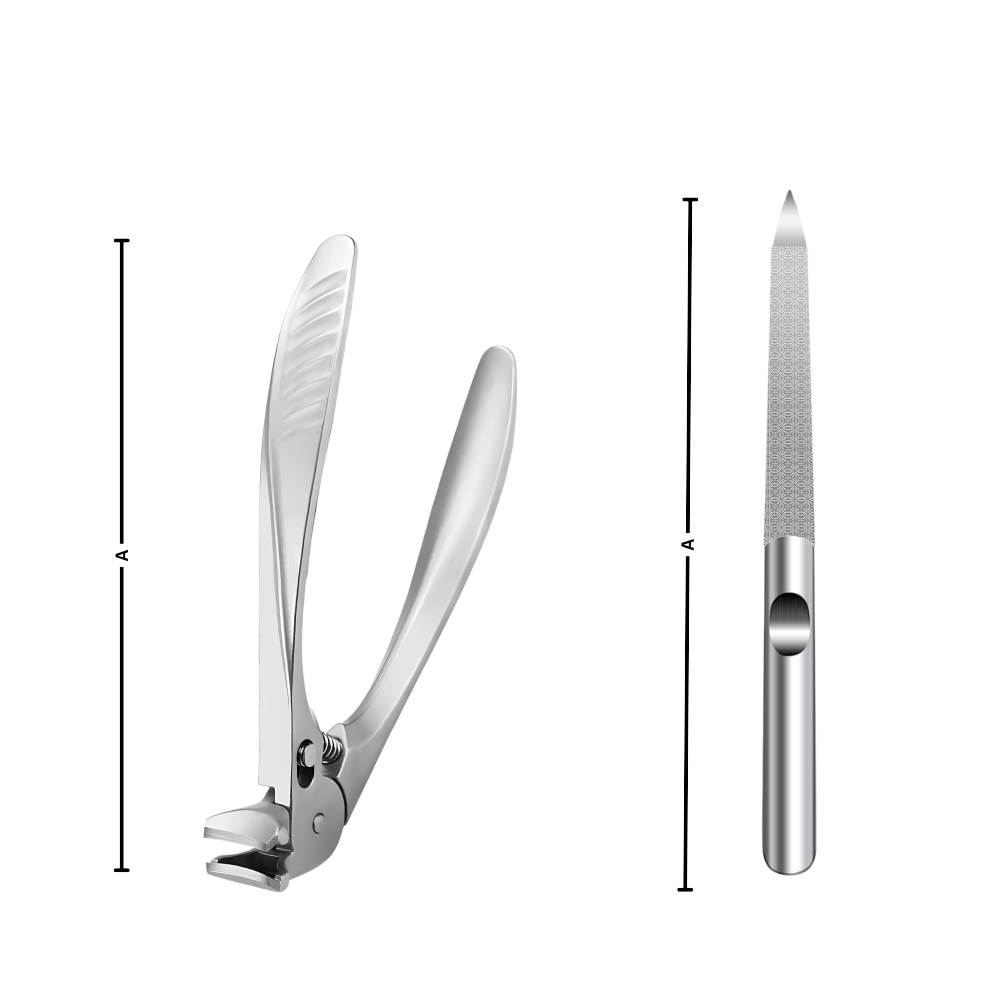 Easy Reach Long Handle Nail Catcher Clipper - Ozerty