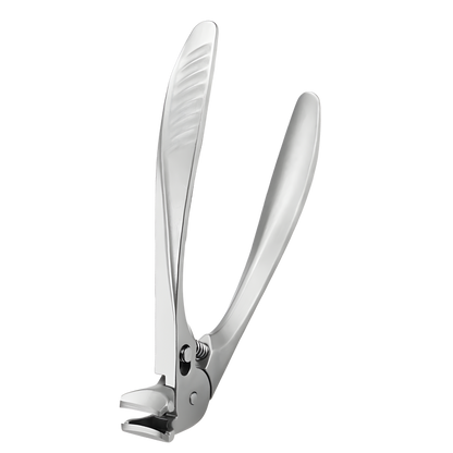 Easy Reach Long Handle Nail Catcher Clipper -Silver - Ozerty