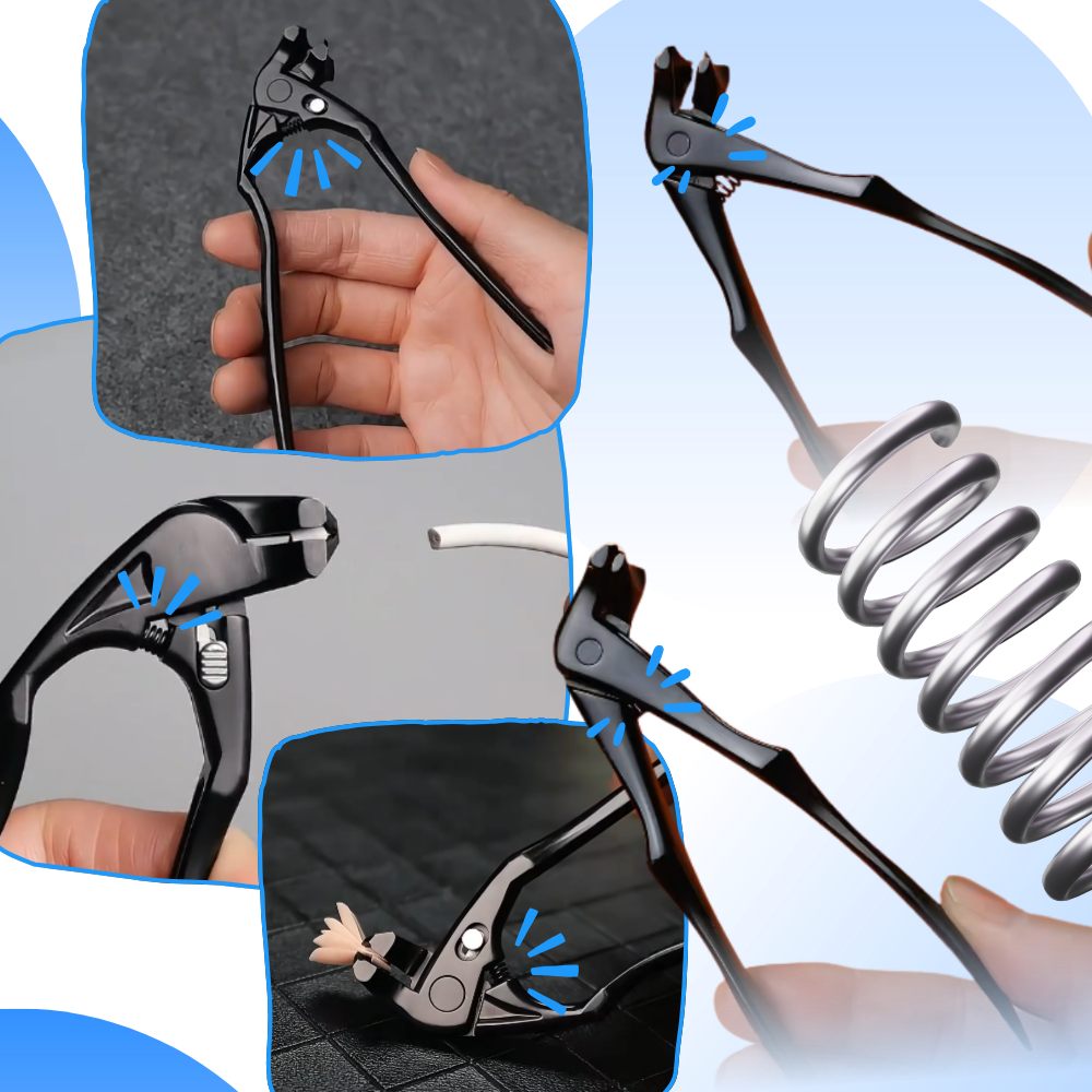 Easy Reach Long Handle Nail Catcher Clipper - Ozerty
