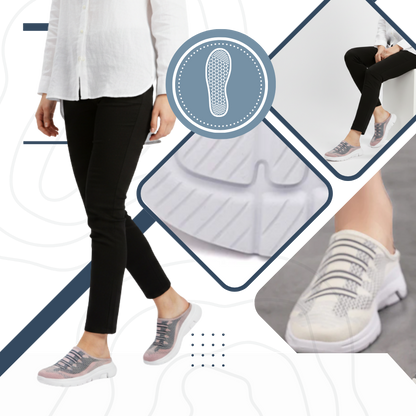 Easy Slip-On Comfort Flat Mules - Ozerty