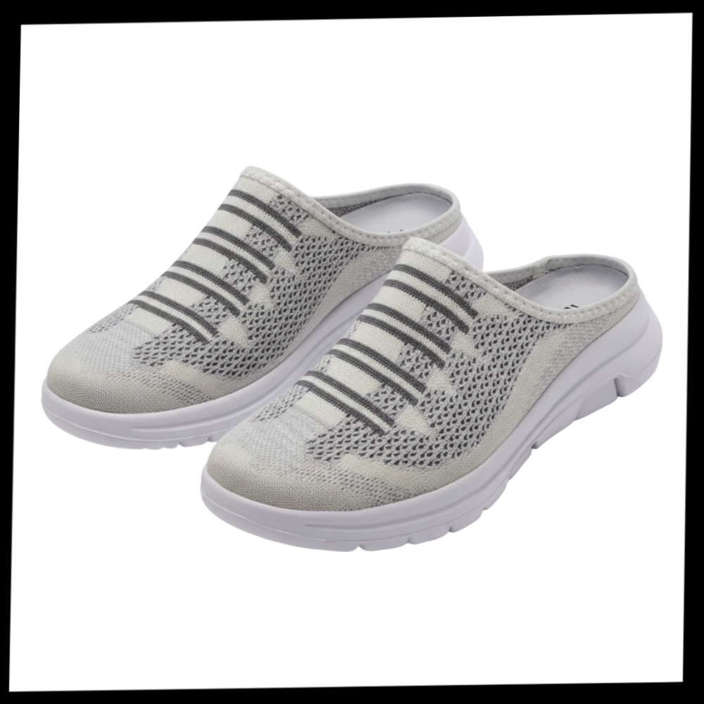 Easy Slip-On Comfort Flat Mules - Ozerty