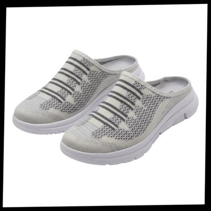 Easy Slip-On Comfort Flat Mules - Ozerty