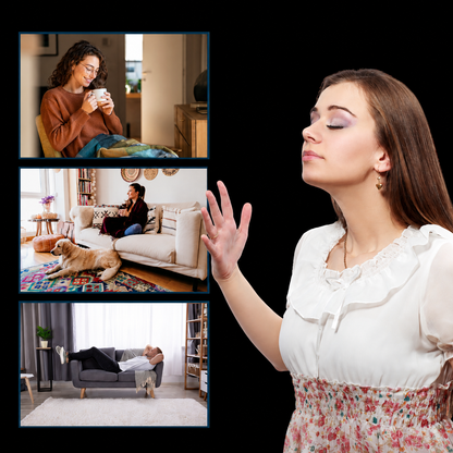 UV Light Bulb with Remote Timer for Multi-Surface Household Use