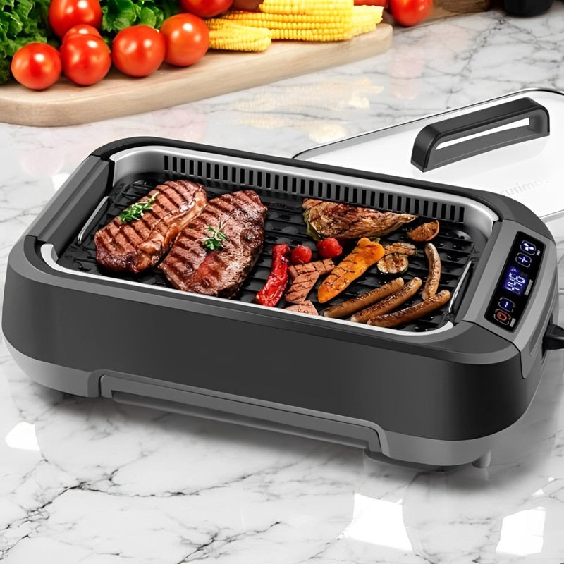 Smokeless Indoor Electric Grill Feanatic smokeless-indoor-electric-grill-feanatic
