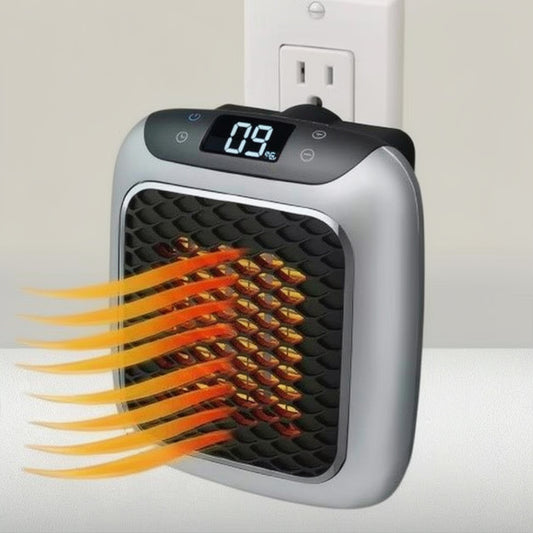 800W Wall Heater, Electric Space Warmer, Remote Control, LED Digital Display