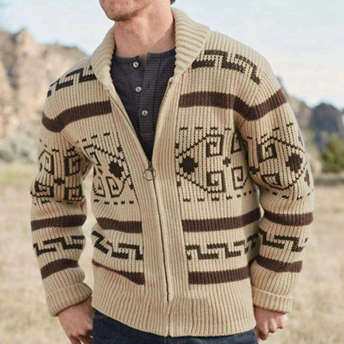 Enzo | Oversized Cardigan
